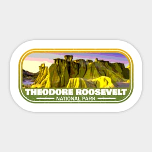 Theodore Roosevelt National Park, America Sticker